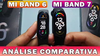 Mi Band 6 vs Mi Band 7 NÃO COMPRE ANTES DE ASSISTIR ESSE VÍDEO