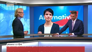 Volker Kronenberg zum Austritt von Frauke Petry aus der AfD am 26.09.17