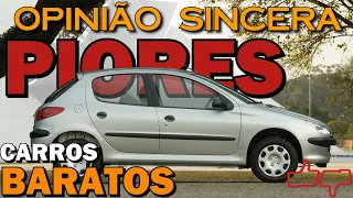 Piores carros baratos para se comprar - Fuja das bombas de 15 mil reais!