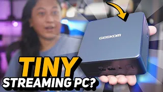 This TINY Streaming PC Has An Intel i9 (GEEKOM Mini IT13)