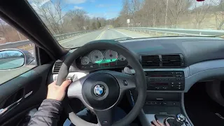 BMW M3 E46 Competition - *INSANE Fi EXHAUST* - POV Test Drive