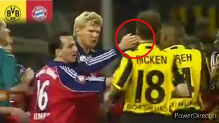 Effenberg schlägt Ricken im El Brutalico | Bayern - Dortmund 1:1 | 2001