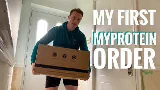 First MyProtein order in MY NEW HOUSE