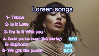 Compilation Of Loreen Songs (Part 1) -(Euphoria, I'm In It With You...)