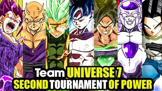 Team Universe 7 In Second Tournament of Power/In Hindi/Dragon ball super/Next Jen Comics||