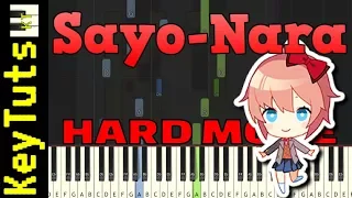 Learn to Play Sayo-nara from Doki Doki Literature Club - Hard Mode