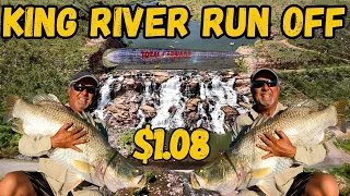 KING RIVER RUN OFF $1.08 WYNDHAM W.A #fishing