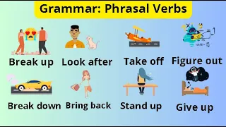 Phrasal Verbs | Daily Use English grammar | Listen and Practice