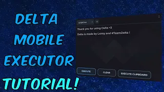 How To Get Roblox Delta Executor Mobile (FOR ANDROID) 2023/2024 || WORKING #deltaexecutor