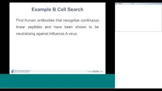 Immune Epitope Database (IEDB) 2014 User Workshop Day 1 (5/7) - Query Examples