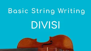 Basic String Writing - Divisi