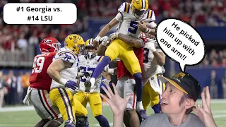 Georgia Fan Reacts to SEC Championship! #1 Georgia vs. #14 LSU (Week 14)