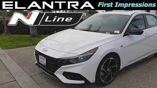 2021 Hyundai Elantra N Line - First Impressions