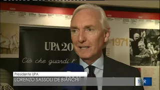 TGR Lombardia ore 14.00 - intervista al Presidente Sassoli UPA2019