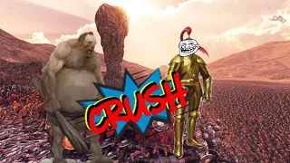 Ultimate Epic Battle Simulator - GIANT OGRE 1000 vs GOLDEN KNIGHT 2000!!!!!