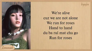 NMIXX Run For Roses Easy Lyrics