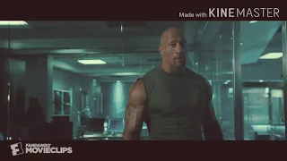 Fast and furious 7 fight scene hobbs and show (1/10)
