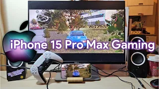 Using my iPhone 15 Pro Max as a Gaming Console via USB-C