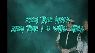 EDITA X RIMSKI ZBOG TEBE - TEKST LYRICS