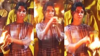 Actress Samantha Doing Ganga Pooja | Samantha Latest Video | News Buzz