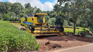 MAIS UM DIA NA LIDA, A Plataforma quebrou! SE PREPARANDO PRA COLHER O SOJA LANÇA