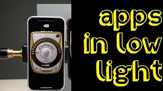 Light Meter Apps in Low Light