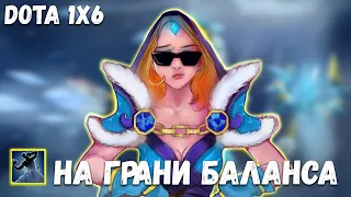 Dota 1x6 || Crystal Maiden W || Гайд + показательная игра