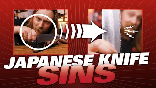 7 Things To NEVER Do With Japanese Knives