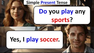 English Speaking Practice | Simple Present Tense | Questions and Answers.