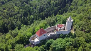 ⭐️ Kokořín Castle⭐️🌄  Best Czech Castle from 🚁