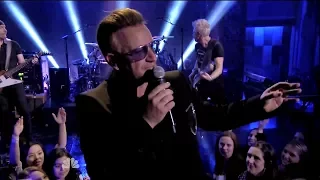 U2 Beautiful Day on Tonight Show Starring Jimmy Fallon