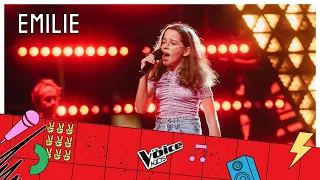 Emilie Bringing Vibes Singing 'Umbrella' | The Voice Kids Malta 2022