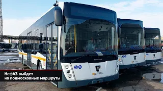 Автобусы — Подмосковью: большие НефАЗы, средние ЛиАЗы и особая ГАЗель City | Новости с колёс №2440