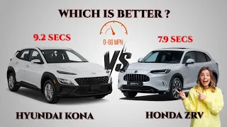 2023 Hyundai Kona vs 2024 Honda ZRV