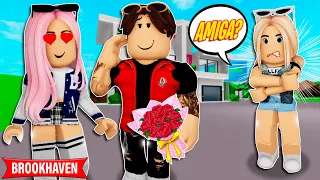 MINHA AMIGA ARRUMOU UM CRUSH E ME ABANDONOU| Historinhas Brookhaven Rp 🏡| Roblox