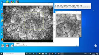 ImageJ - Scanning Electron Microscope (SEM) Image Analysis (Basic) - Particle Size | AMC-Tec | #001