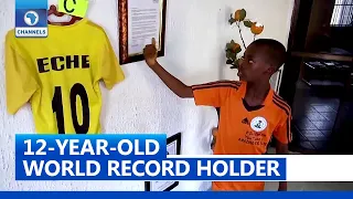 Meet Chinonso Eche, The 12-Year-Old Soccer Freestyle World Record Holder