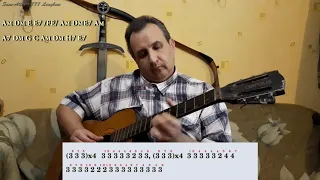 How to play the guitar "Emmanuelle" melody (with tab)