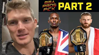 MMA Pros Pick ✅ Israel Adesanya vs. Jan Blachowicz - Part 2 I UFC 259