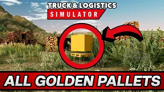 Truck & Logistics Simulator - All 50 Golden Pallets Collectibles Guide