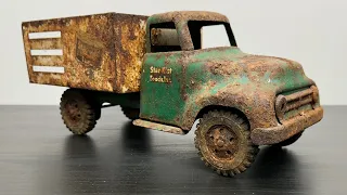 Vintage 1954 Tonka Star-Kist Tuna Truck Restoration