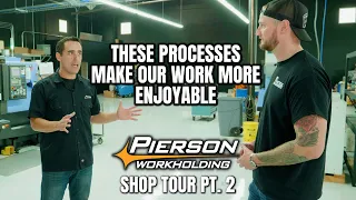 This SHOP TOUR Will Make You Rethink AUTOMATION! | Pierson Workholding Shop Tour Pt. 2