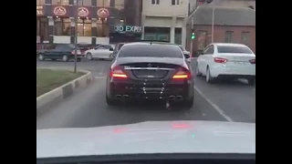 Mercedes Cls 55 amg - Insane city drift