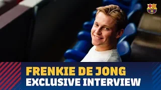 Frenkie de Jong: 'I like to have the ball a lot and to play possession'