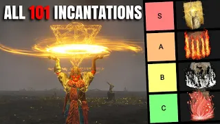 Every Incantation Ranked! Elden Ring Spell Tier List Patch 1.10