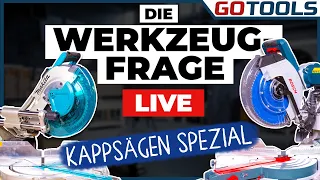 Kappsägen Live-Spezial - Die ultimative Werkzeugfrage! Heute 20:00 Uhr!