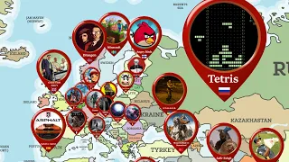 Video Game From Different Countries | Data Around The World