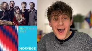 Gåte - "Ulveham" - Norway 🇳🇴 | Eurovision 2024 | First Reaction