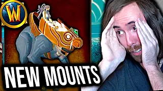 Asmongold Reacts to ALL New Mounts In WoW 9.2