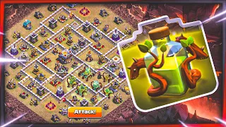 Th11 Attack Strategy ( Overgrowth spell 🌱 ) Th11 Best Attack Strategy